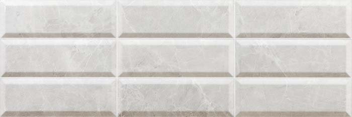 Керамическая плитка Zirconio S.Thomas Cubic Glossy, цвет серый, поверхность глянцевая, прямоугольник, 300x900