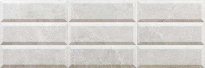 Керамическая плитка Zirconio S.Thomas Cubic Glossy, цвет серый, поверхность глянцевая, прямоугольник, 300x900