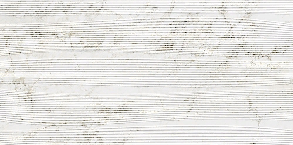 Декоративные элементы Century Medley Optic Prince Naturale Rettificato 137819, цвет белый бежевый, поверхность рельефная натуральная, прямоугольник, 600x1200