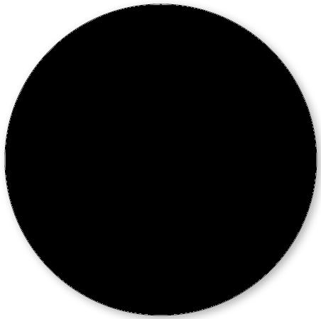 Вставки La Diva Tamara Cerchio Gres Lava 36.36CRCGRS-Lav, цвет чёрный, поверхность матовая, круг и овал, 360x360