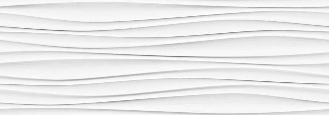 Керамическая плитка Porcelanosa Oxo Line Blanco 100105125, цвет белый, поверхность матовая 3d (объёмная), прямоугольник, 316x900