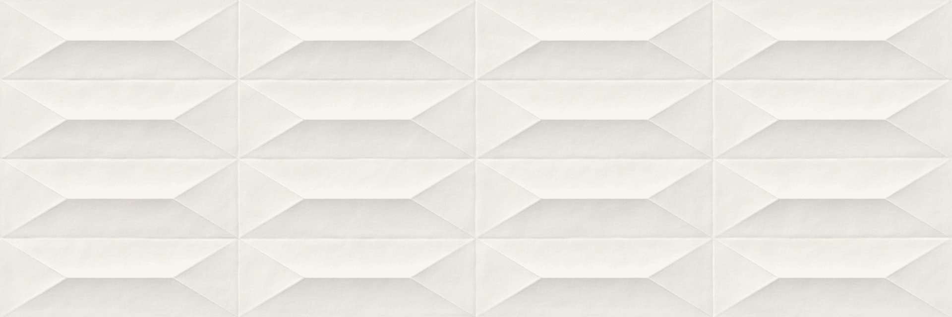 Керамическая плитка Marazzi Italy Colorplay White Struttura Cabochon 3D Rett M4KT, цвет белый, поверхность матовая 3d (объёмная), прямоугольник, 300x900
