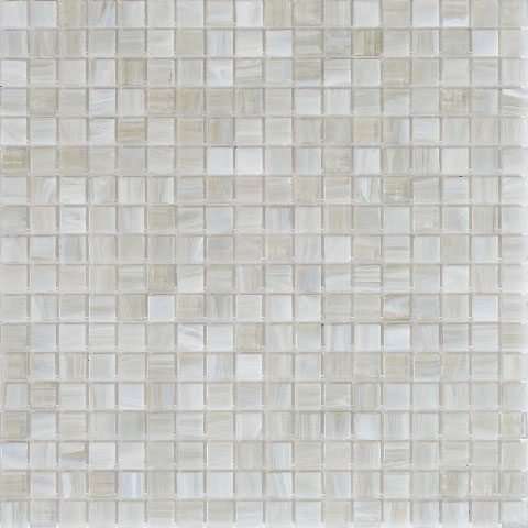 Мозаика Alma Mosaic Misty MN444, цвет серый, поверхность глянцевая, квадрат, 295x295
