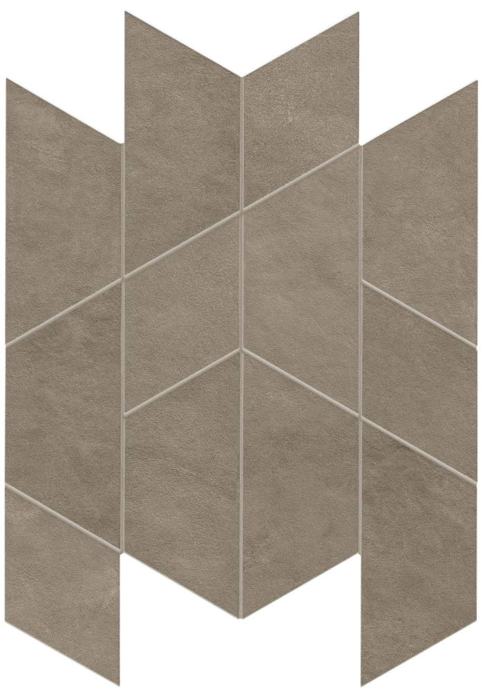 Мозаика Atlas Concorde Italy Prism Suede Mosaico Maze Silk A41W, цвет коричневый, поверхность матовая, прямоугольник, 310x357