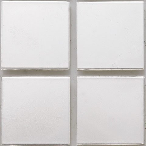 Мозаика Alma Mosaic GM03, цвет белый, поверхность глянцевая, квадрат, 200x200