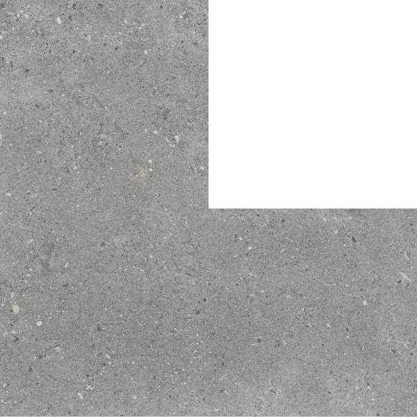 Керамическая плитка Wow Puzzle Elle Floor Graphite Stone 123833, цвет серый, поверхность матовая, , 185x185
