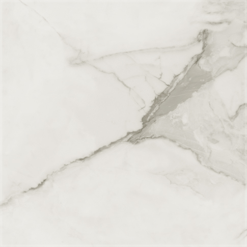 Керамогранит Azteca Calacatta Silver Lux, цвет серый, поверхность полированная, квадрат, 600x600