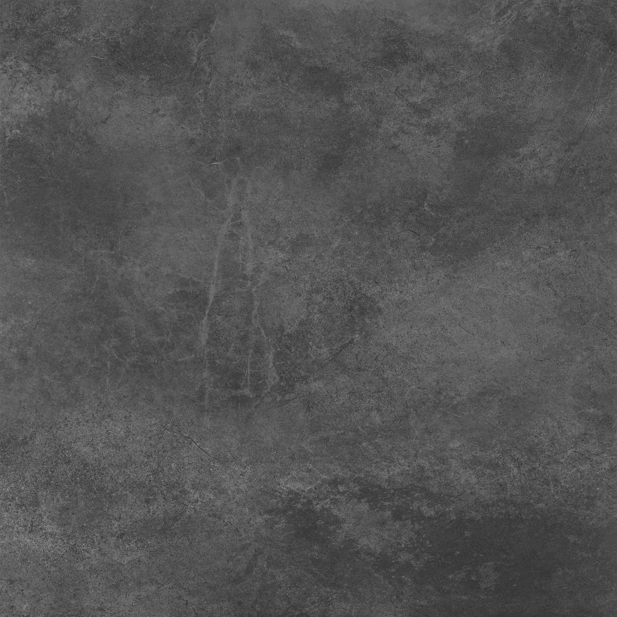 Керамогранит Cerrad Tacoma Steel Rect, цвет чёрный, поверхность матовая, квадрат, 600x600