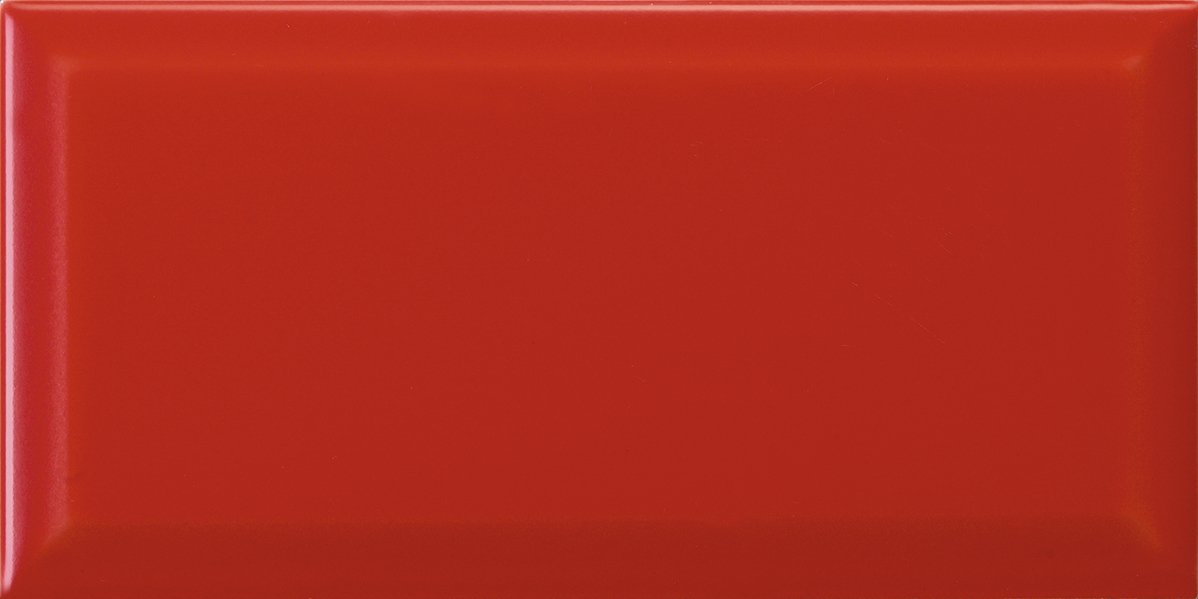 Керамическая плитка Veneto M-10 Rojo, цвет красный, поверхность глянцевая, кабанчик, 100x200