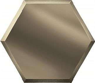 Керамическая плитка ДСТ Зеркальная бронзовая плитка СОТА СОЗБ2, цвет коричневый, поверхность глянцевая, прямоугольник, 216x250