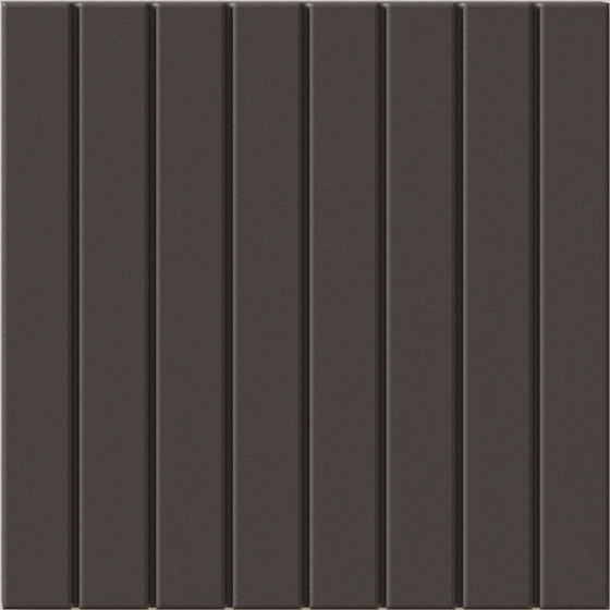 Керамогранит Wow Raster Line S Basalt 131381, цвет чёрный, поверхность матовая, квадрат, 150x150
