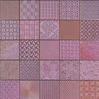 Керамическая плитка Realonda Cardiff Lila, цвет розовый, поверхность матовая, квадрат, 333x333