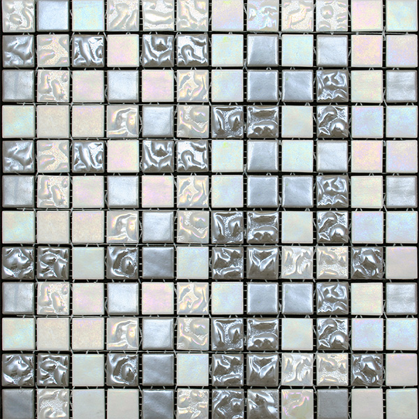 Мозаика Mosavit Trendy Gris, цвет серый, поверхность глянцевая, квадрат, 316x316