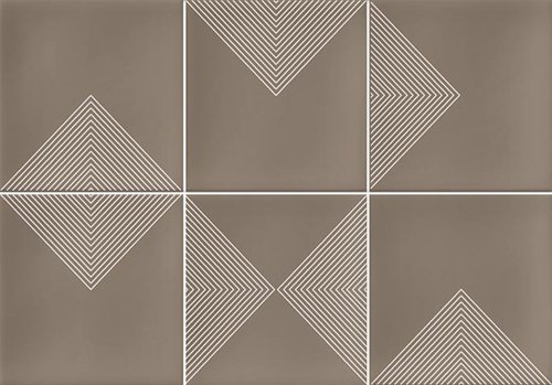 Керамическая плитка Vives Hanami Meguro Nuez VIV-HAN-048, цвет коричневый, поверхность глянцевая, прямоугольник, 230x335