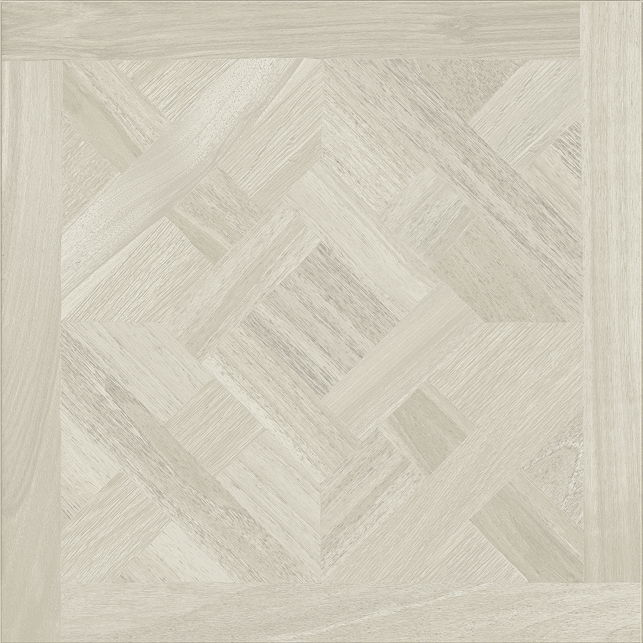 Декоративные элементы Casa Dolce Casa Wooden Tile Decor White 741893, цвет белый, поверхность глазурованная, квадрат, 800x800