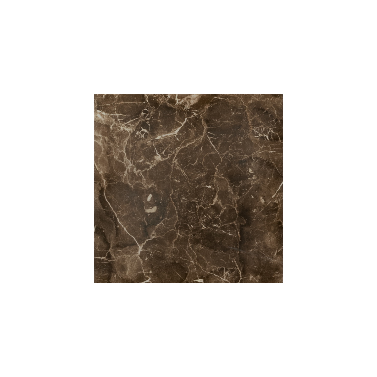 Вставки Caesar Anima Dark Emperador Tozetto Luc ACJ2, цвет коричневый тёмный, поверхность полированная, квадрат, 57x57