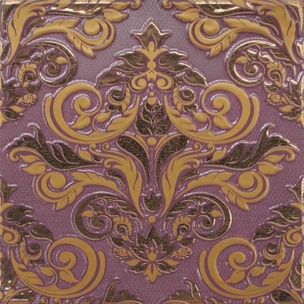 Декоративные элементы Mapisa Louvre Glam Burdeos, цвет фиолетовый, поверхность матовая, прямоугольник, 251x521