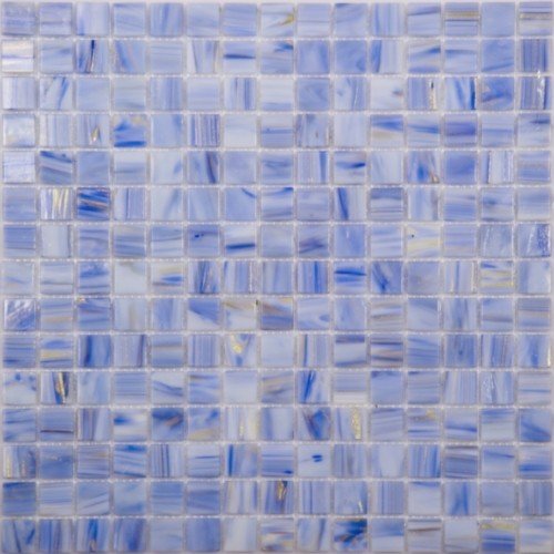 Мозаика NS Mosaic SP04, цвет голубой, поверхность глянцевая, квадрат, 327x327