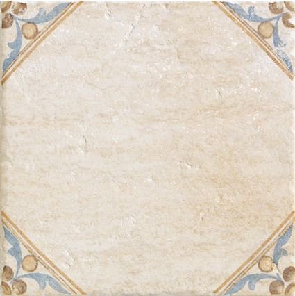 Декоративные элементы Alta Decoro Pav. Florentia B, цвет бежевый, поверхность матовая, квадрат, 200x200
