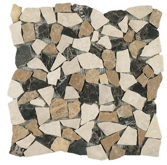 Мозаика Dune Contract Mosaics Shambala 186748, цвет серый бежевый, поверхность матовая, , 309x310