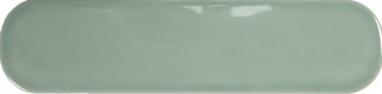 Керамическая плитка Wow Grace O Sage Gloss 124934, цвет зелёный, поверхность глянцевая, круг и овал, 75x300
