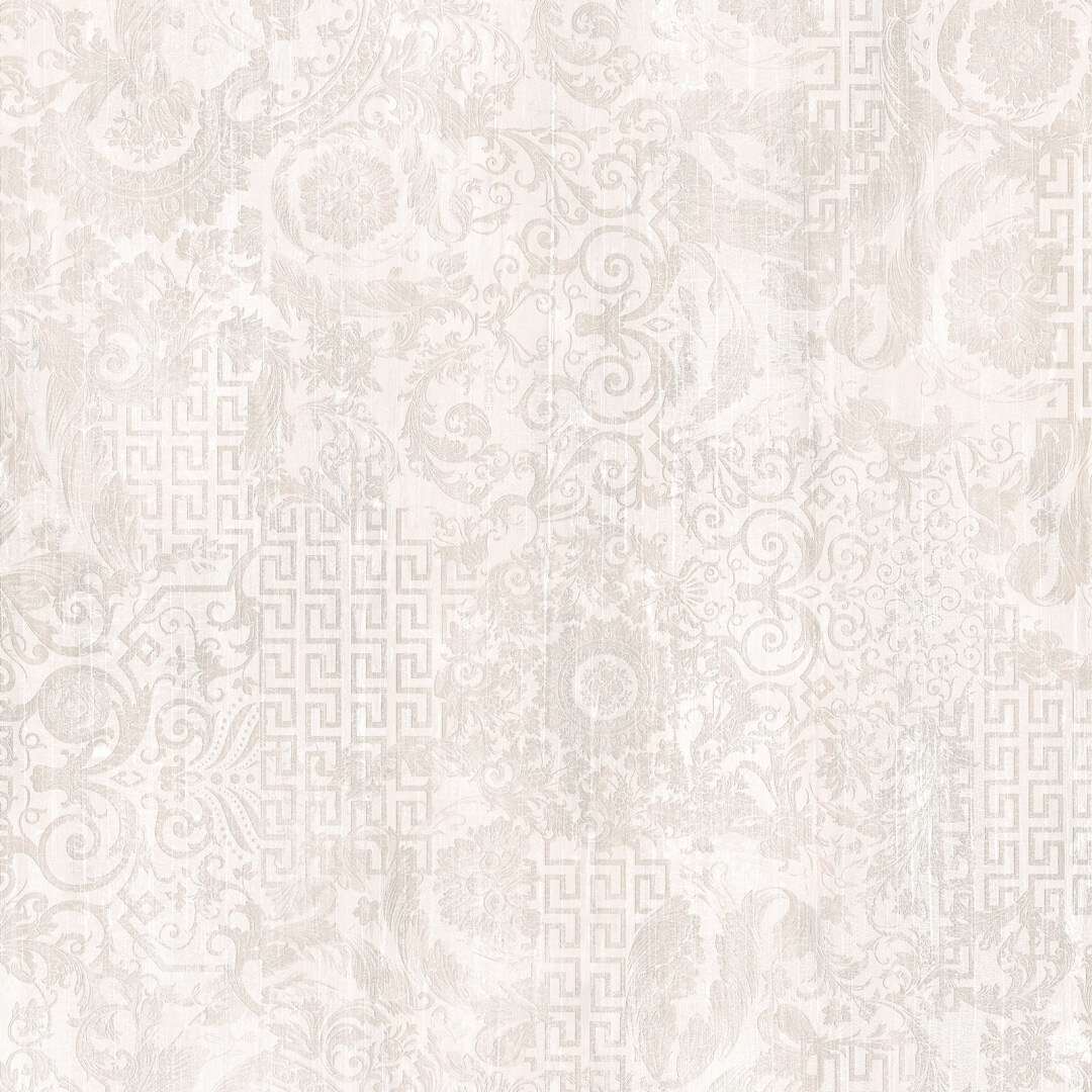 Керамогранит Versace Eterno Ice Patchwork 263033, цвет белый, поверхность натуральная, квадрат, 800x800