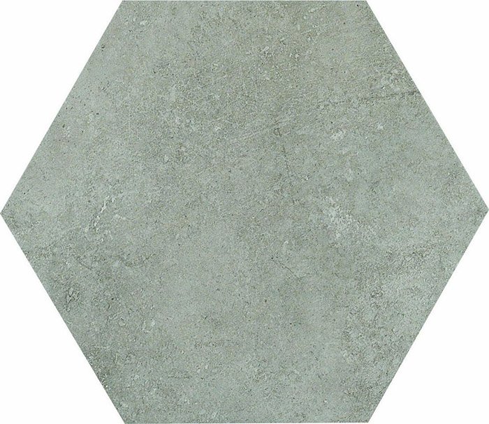 Керамогранит Tagina Apogeo Esagona Grey 8BF06ES, цвет серый, поверхность матовая, квадрат, 314x314