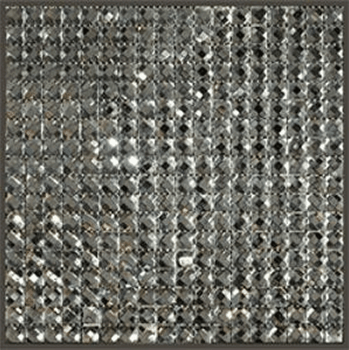 Мозаика Art & Natura Crystall 3, цвет серый, поверхность глянцевая, квадрат, 327x327