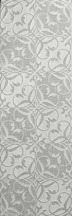 Керамическая плитка El Molino Hermes Floral Decor Gris, цвет серый, поверхность матовая, прямоугольник, 300x900