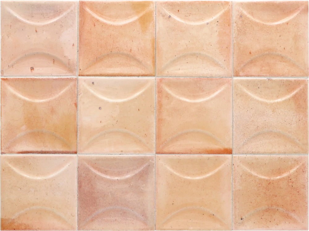 Керамическая плитка Equipe Hanoi Arco Pink 30027, цвет розовый, поверхность глянцевая, квадрат, 100x100