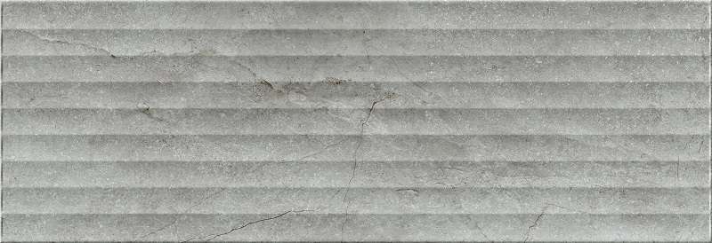 Керамическая плитка Pamesa Wells Pearl Relief, цвет серый, поверхность глянцевая рельефная, прямоугольник, 333x1000