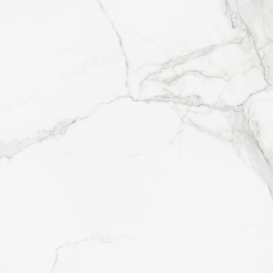 Керамическая плитка Cifre Statuario Brillo Rect. Porcelanico, цвет белый, поверхность глянцевая, квадрат, 750x750