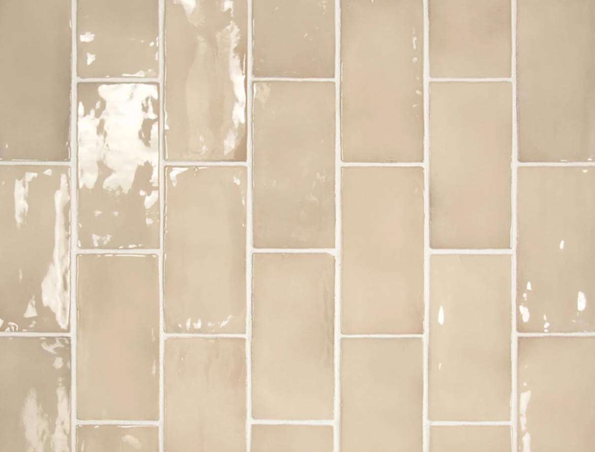 Керамическая плитка Equipe Manacor Beige Argile 26903, цвет бежевый, поверхность глянцевая, прямоугольник, 75x150