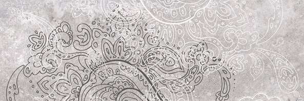 Декоративные элементы Нефрит керамика Ганг 07-00-5-17-00-06-2107, цвет серый, поверхность глянцевая, прямоугольник, 200x600