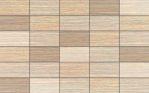 Декоративные элементы Creto Cypress Mix 04-01-1-09-05-11-2813-0, цвет коричневый бежевый, поверхность матовая, прямоугольник, 250x400