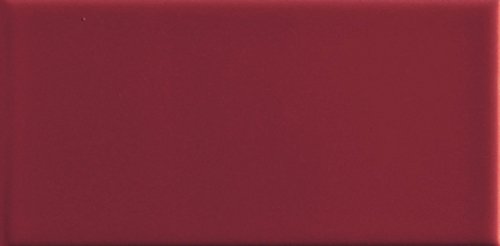 Керамическая плитка Ce.Si Metro Granato, цвет бордовый, поверхность глянцевая, кабанчик, 75x150