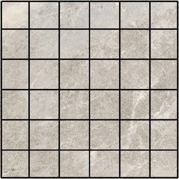 Мозаика Monocibec Pietre Naturali Tame Stone Mos (4,7X4,7) 107548, цвет серый, поверхность матовая, квадрат, 300x300