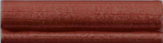 Бордюры El Barco Moldura Chic Burdeos, цвет бордовый, поверхность глянцевая, прямоугольник, 40x150