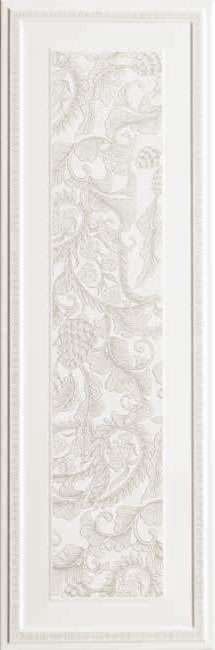 Декоративные элементы Ascot New England Bianco Boiserie Sarah Dec EG331BSD, цвет белый, поверхность матовая, прямоугольник, 333x1000