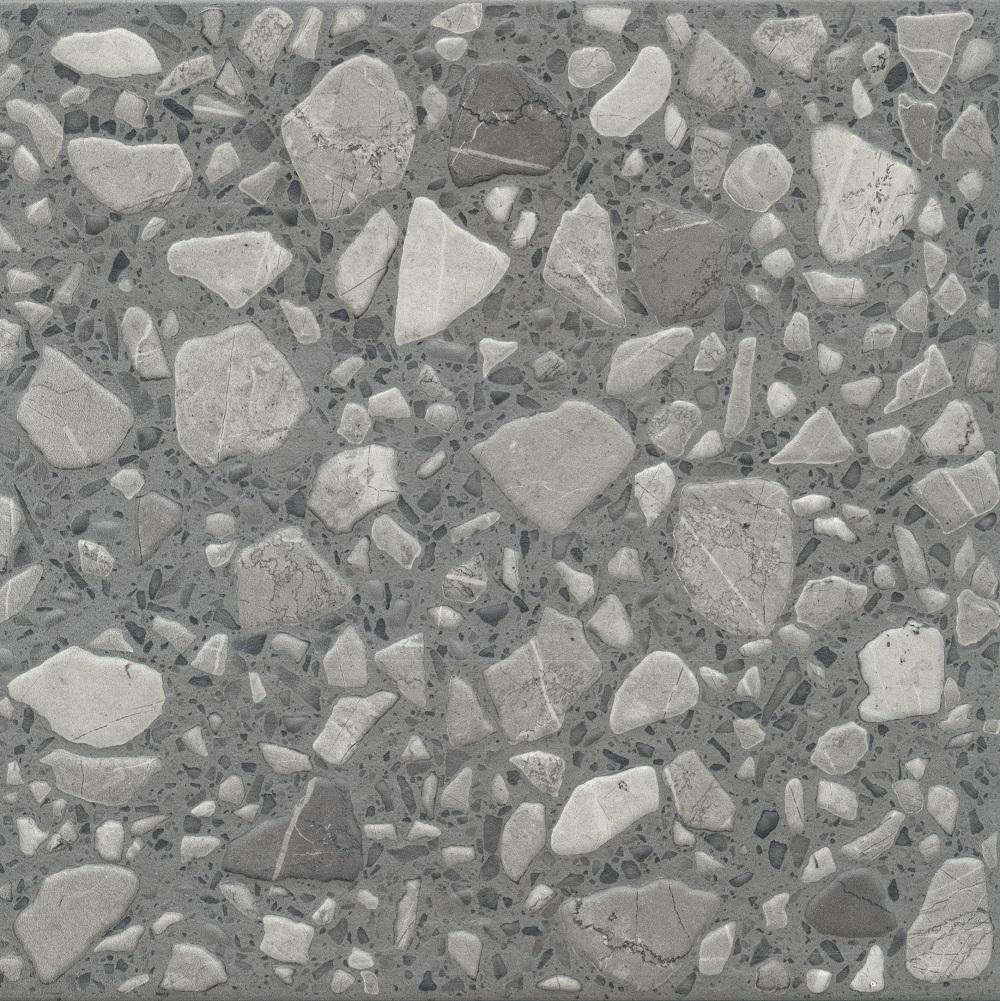 Керамическая плитка Kerama Marazzi Кассетоне серый тёмный матовый 3461, цвет серый тёмный, поверхность матовая, квадрат, 302x302