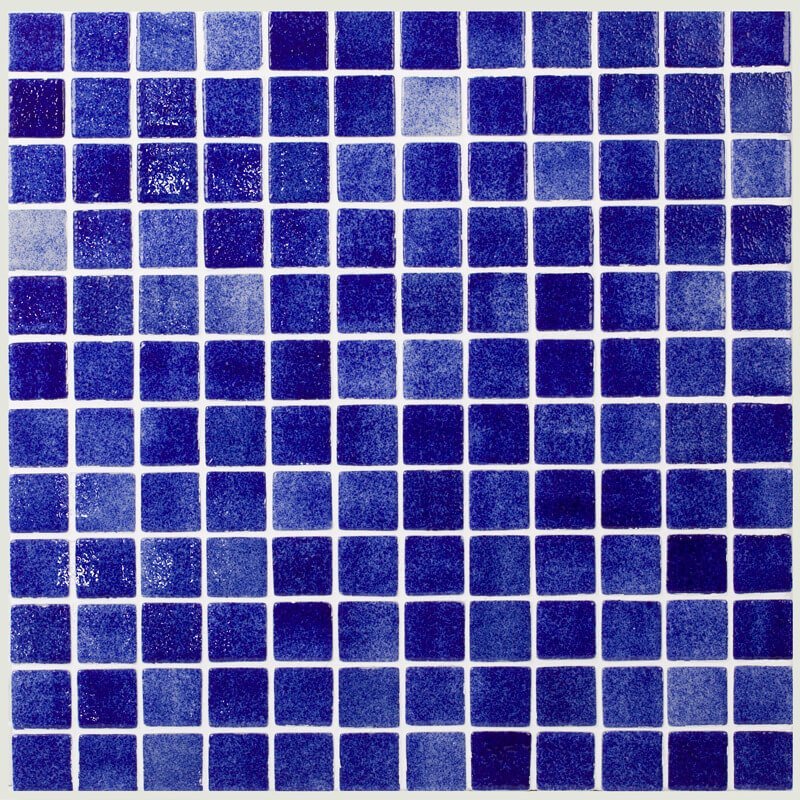 Мозаика Vidrepur Colors № 508 (На Сцепке), цвет синий, поверхность глянцевая, прямоугольник, 317x396