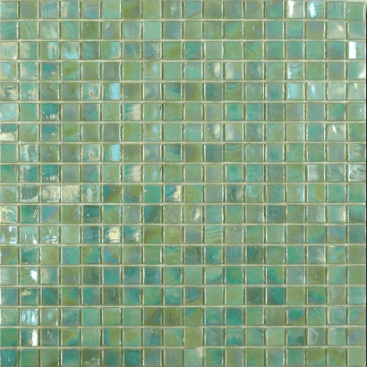 Мозаика Art & Natura Classic Catherina 1, цвет зелёный, поверхность глянцевая, квадрат, 295x295