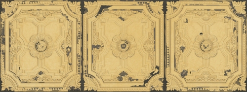 Керамическая плитка Aparici Victorian Yellow Nova, цвет жёлтый, поверхность матовая, прямоугольник, 446x1193