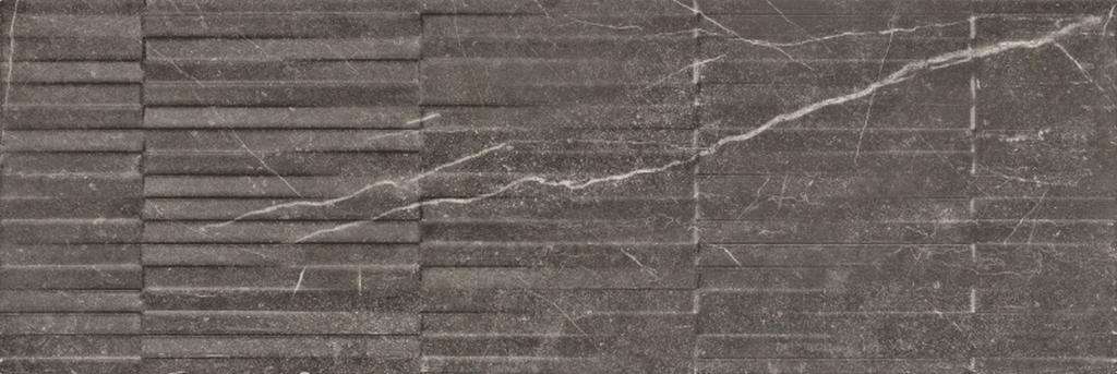 Керамическая плитка Baldocer Shetland Warha Shetland Dark Rect., цвет серый тёмный, поверхность матовая, прямоугольник, 333x1000