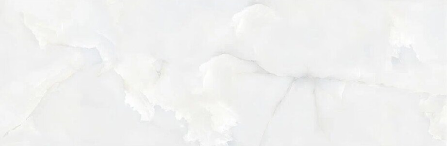 Широкоформатный керамогранит Staro Slab Onyx Ice Polished, цвет белый, поверхность полированная, прямоугольник, 800x2400