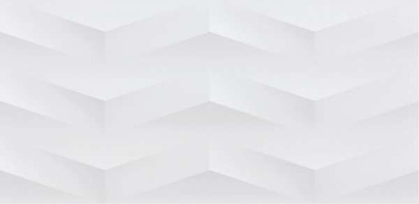 Керамическая плитка Dual Gres Spikes Modus White, цвет белый, поверхность глянцевая, прямоугольник, 300x600