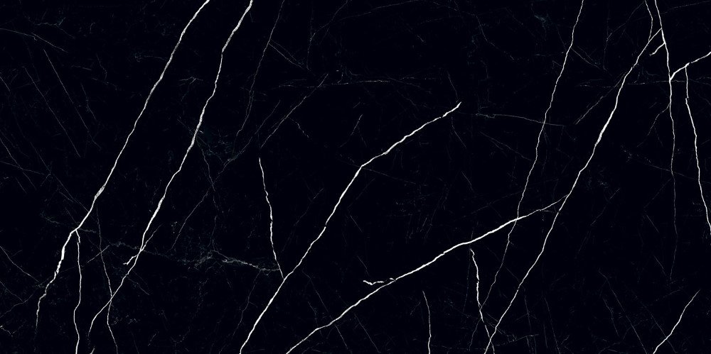 Широкоформатный керамогранит Maciej Zien Black Pulpis Pol, цвет чёрный, поверхность полированная, прямоугольник, 1198x2398
