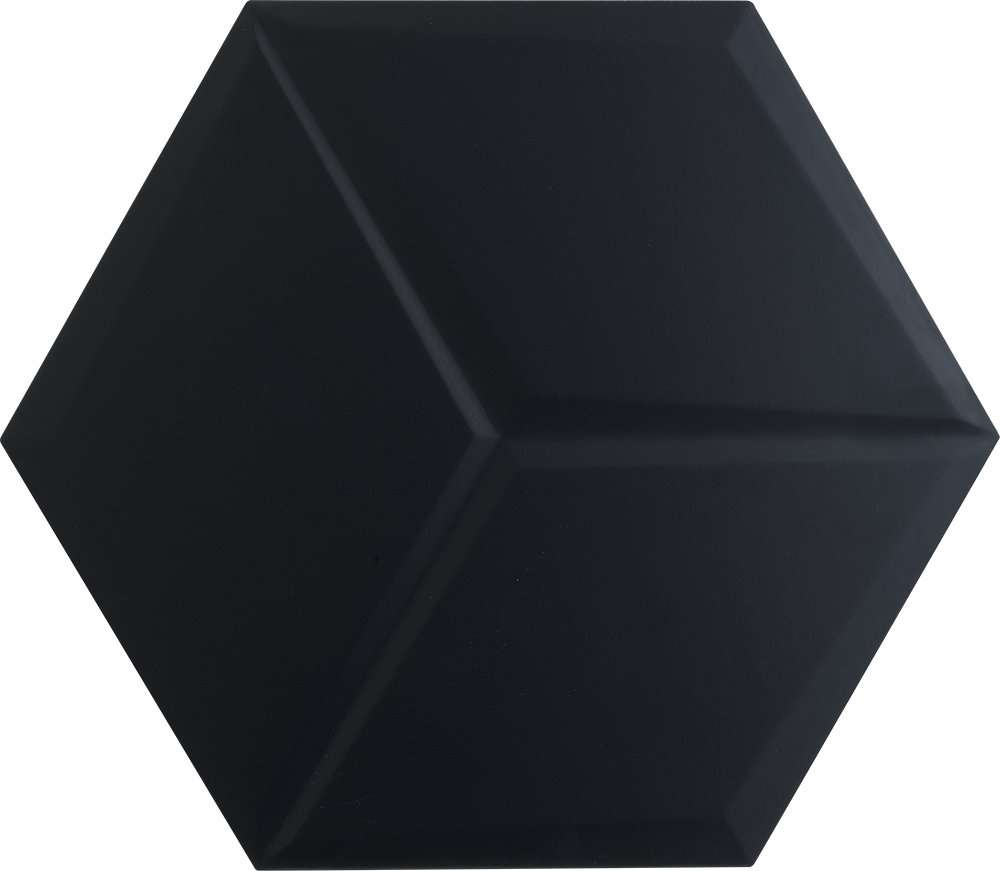 Декоративные элементы Tagina Details Hex Peace Black 9EF14HP, цвет чёрный, поверхность матовая, прямоугольник, 420x364