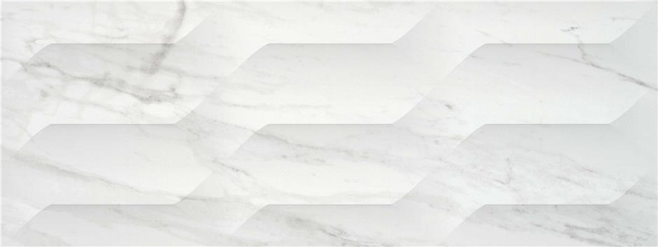 Декоративные элементы STN Ceramica Liceo PZ Blanco, цвет белый, поверхность глянцевая рельефная, прямоугольник, 333x900