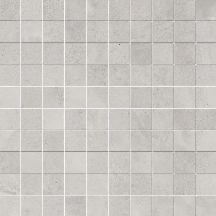 Мозаика Ergon Architect Resin Mosaico Berlin Grey Lappato E261, цвет серый, поверхность лаппатированная, квадрат, 300x300